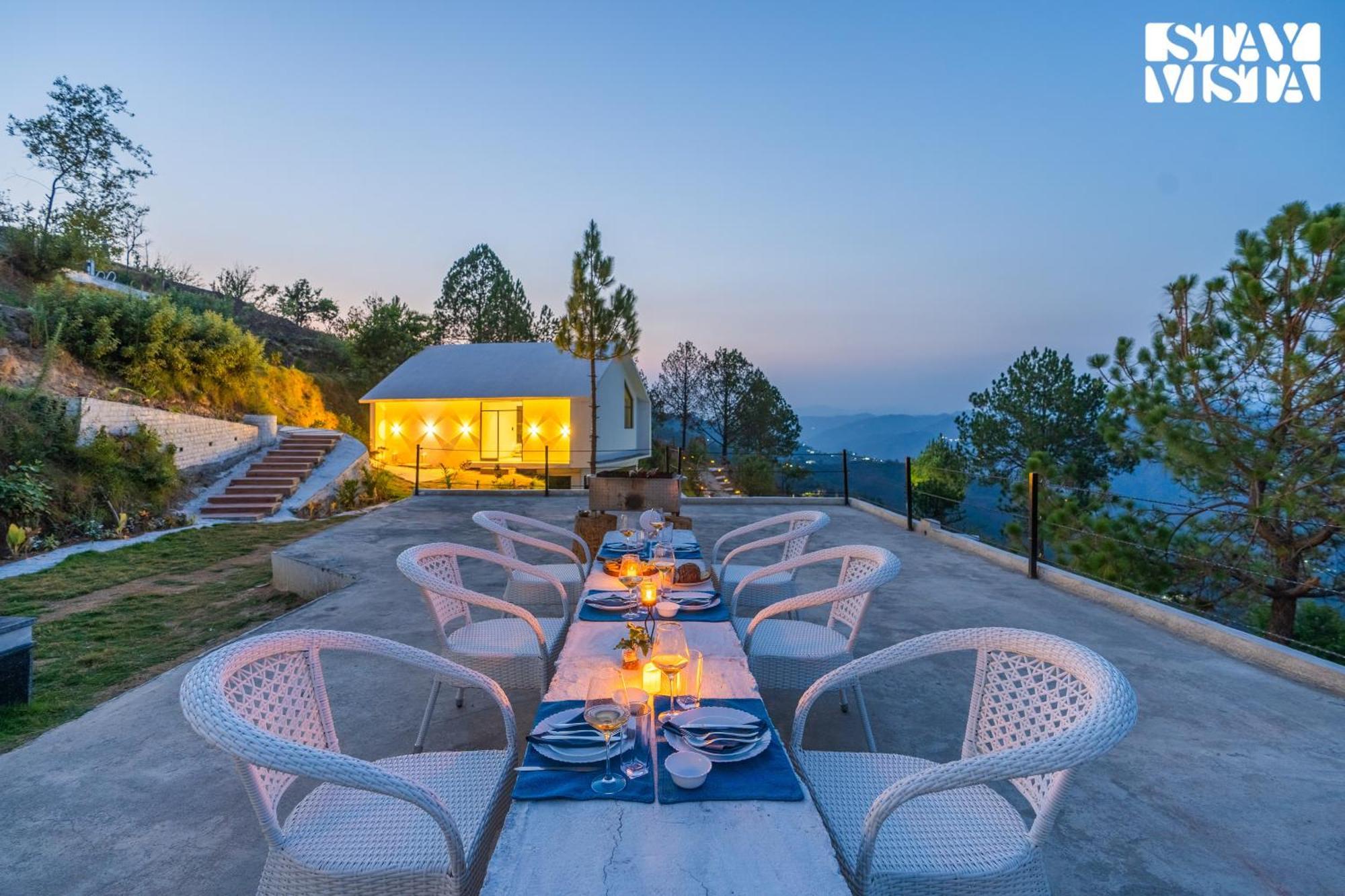 Stayvista At Luna Nova With Outdoor Pool - Ranikhet Eksteriør billede