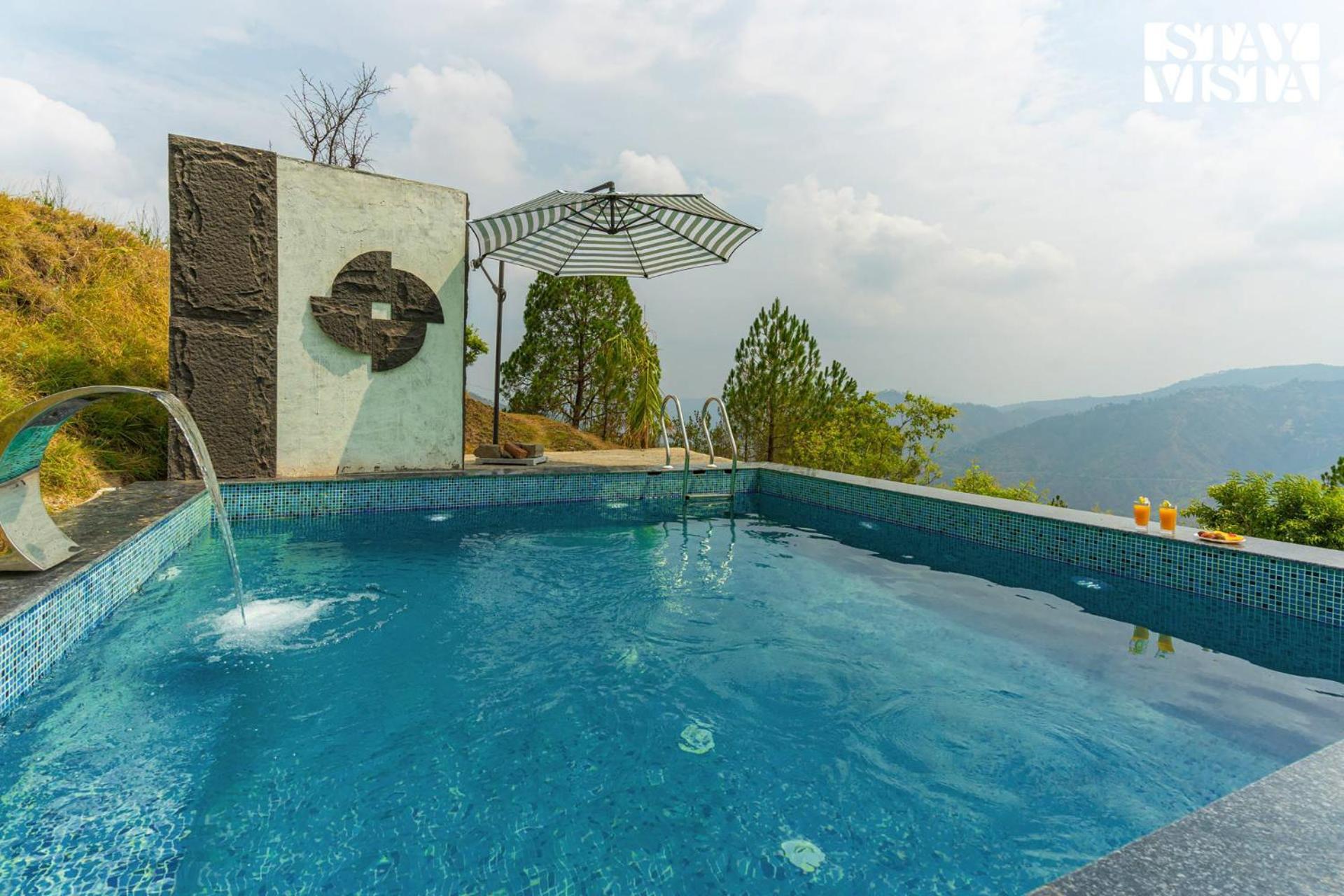 Stayvista At Luna Nova With Outdoor Pool - Ranikhet Eksteriør billede
